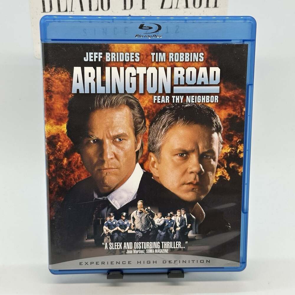 Arlington Road (Blu-ray Disc, 2007) Jeff Bridges Tim Robbins Rare OOP